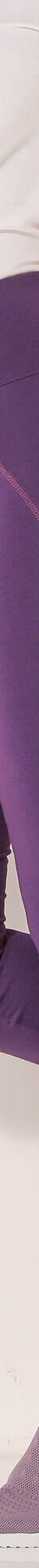 Legging de sport taille haute uni (violet) Legging de sport taille haute uni (violet)